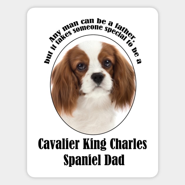 Spaniel Dad Magnet by You Had Me At Woof